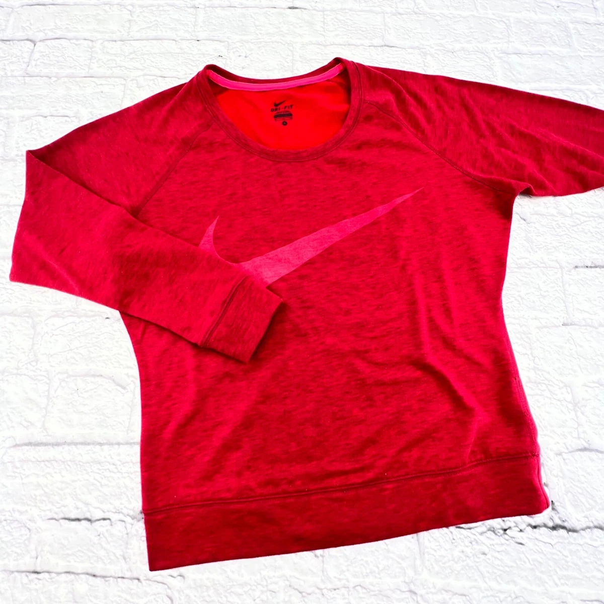 Nike small logo crewneck sale