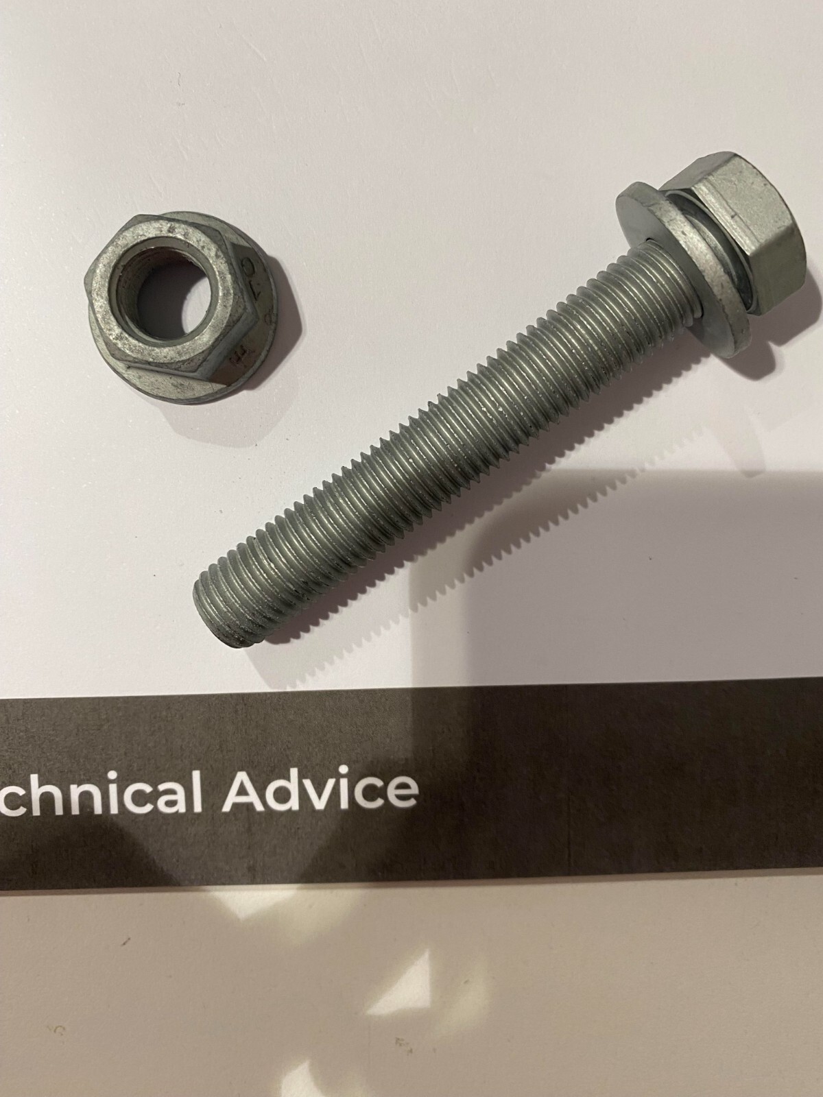 Bmw Mini R56 Front Hub Knuckle Shock Pinch Bolt 6777695 9905408  