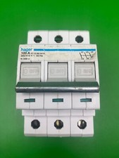 Hager N399 100A 3 Pole 3 Phase Isolator