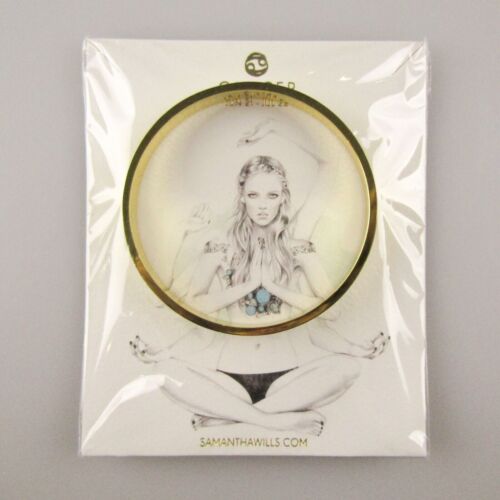 SAMANTHA WILLS Zodiac Bangle CANCER Gold Bracelet RRP$99 + Box