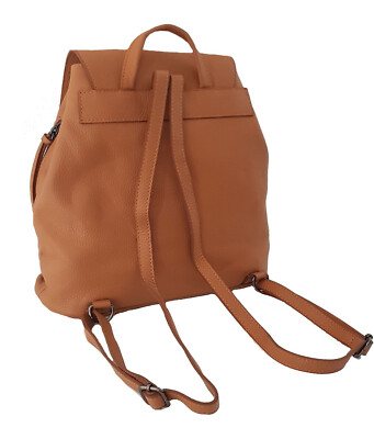 Bottega Carele Women's backpack made in genuine leather, made in Italy