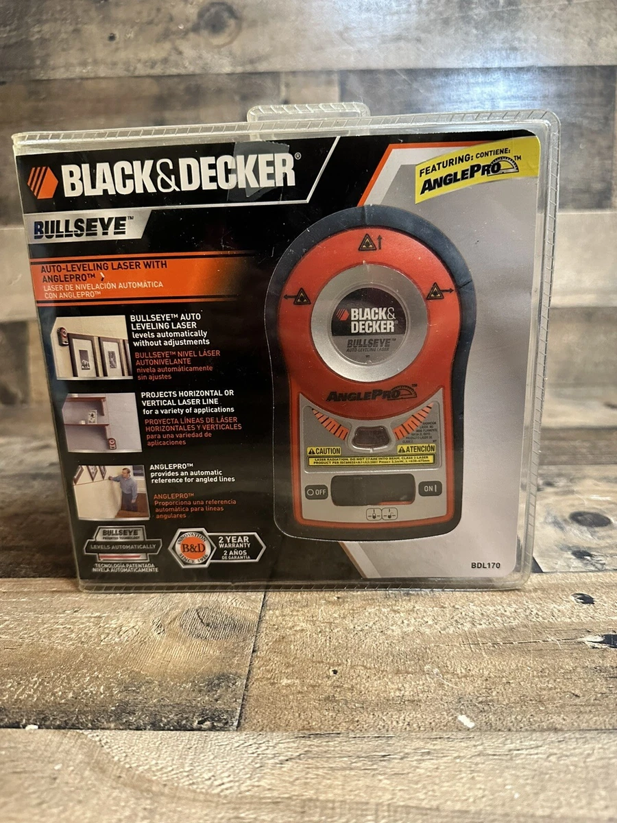 Black Decker BDL170 Bullseye Auto Leveling Laser