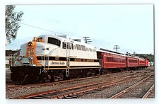 Bangor & Aroostook Railroad 557 Potatoland Special Presque Isle ME VTG Postcard