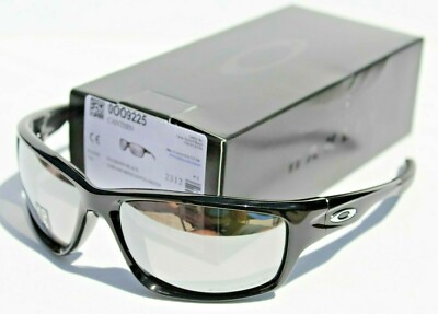 Oakley 09225 Polarized Polished Black Chrome Iridium Len for sale