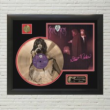 Stevie Nicks Wild Hearts Custom Etched Reproduction Signed LP Display
