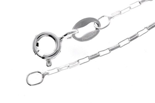 REAL ITALIAN 925 Sterling Silver Box Chain 16" 18" 20" GCH003 by UK Distributor - Picture 11 of 12