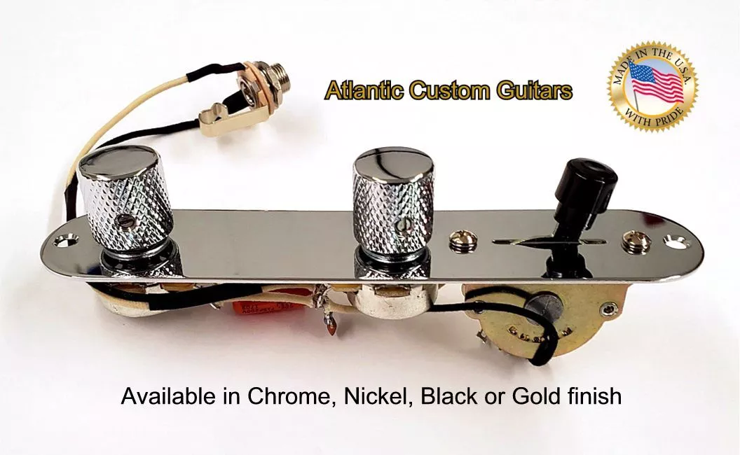 Tele Loaded Control Plate with Premium 3 way or 4 way harness and