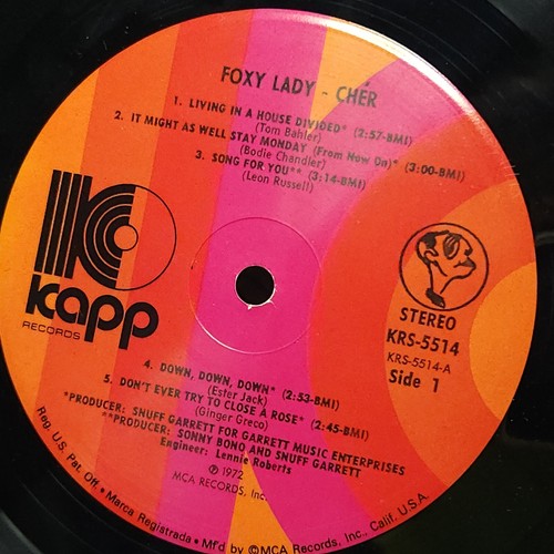 Cher Foxy Lady LP Vinyl 1972 - Imagen 4 de 13
