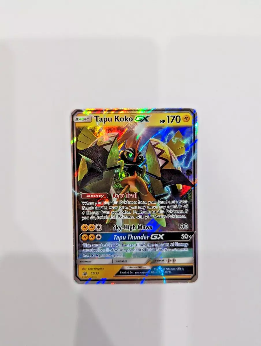  Tapu Koko GX - SM33 - Promo - SM Black Star Promo