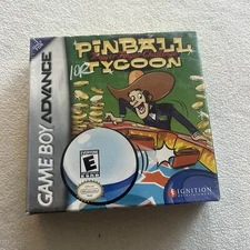Pinball Tycoon (Nintendo Game Boy Advance, 2004). Sealed!!