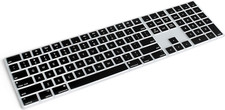 Silicone Keyboard Cover for Apple Magic Keyboard with Numeric Keypad MQ052LL/A 