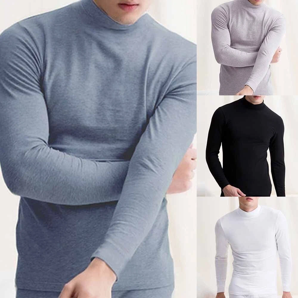 Slim fit thermal shirt best sale men's