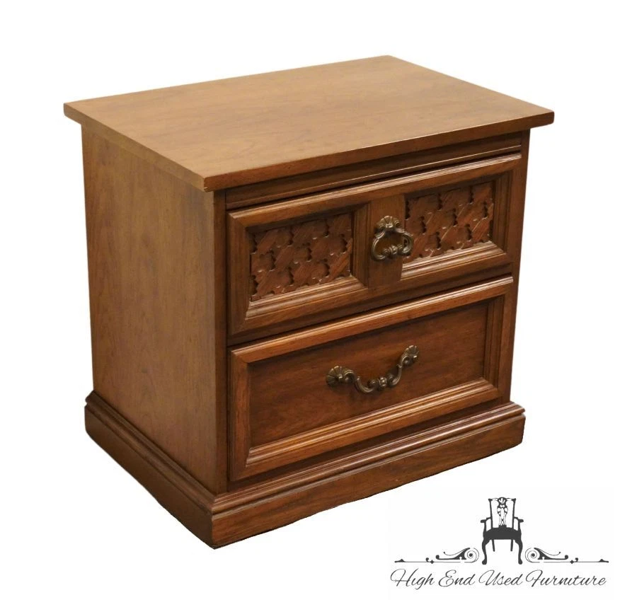 MUEBLE DIXIE Casa Bonita Estilo Mediterráneo Español 25" Dos Cajones Noches... Foto 2 de 4