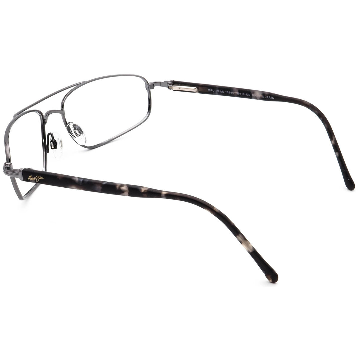 Maui Jim Sunglasses Frame Only MJ-162-02 Kahuna Gunmetal Maui Jim Sunglasses Frame Only MJ-162-02 Kahuna Gunmetal