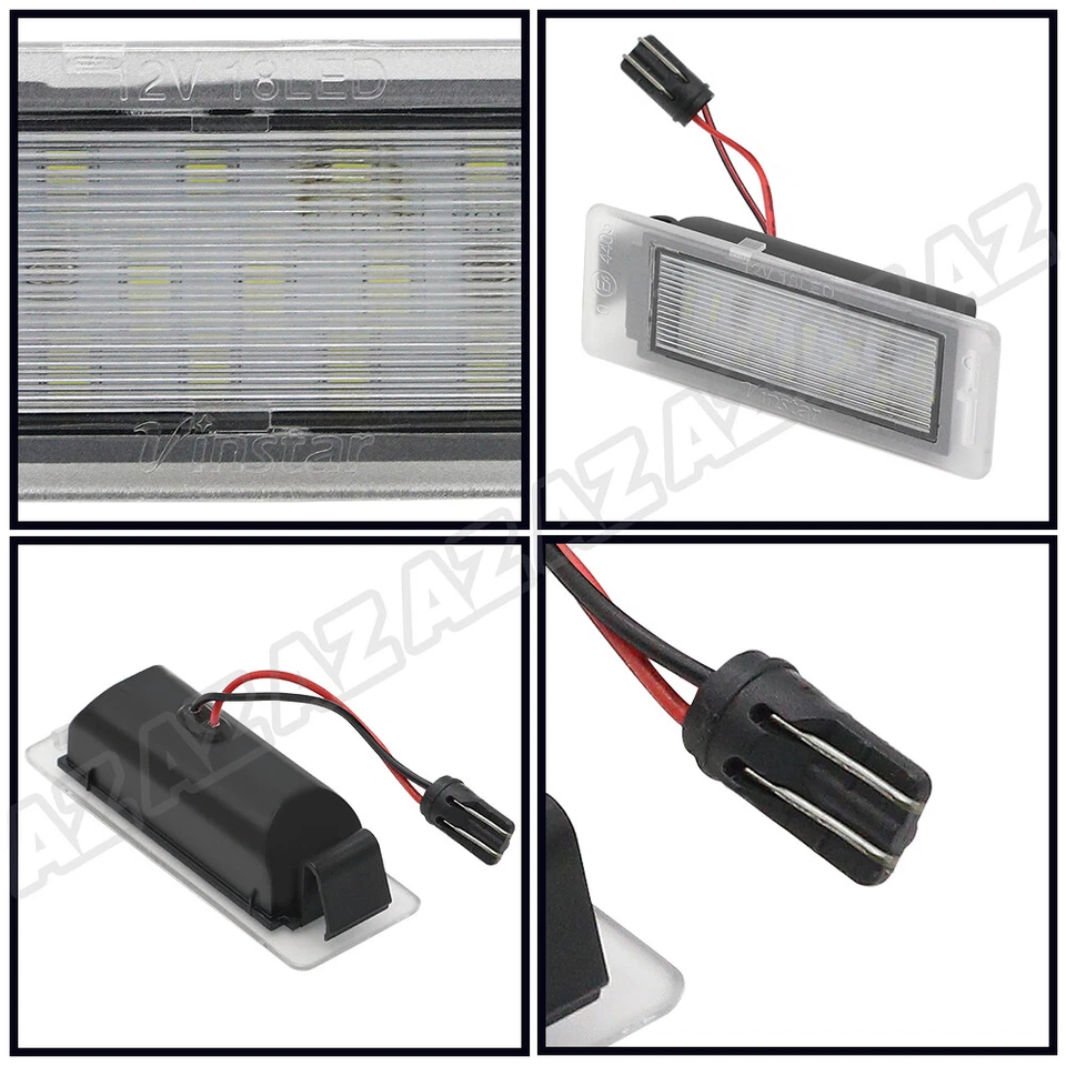 LED White License Plate Light Lamp For Chevy Corvette Cadillac Buick GMC 2012-20 - Image 4 of 4