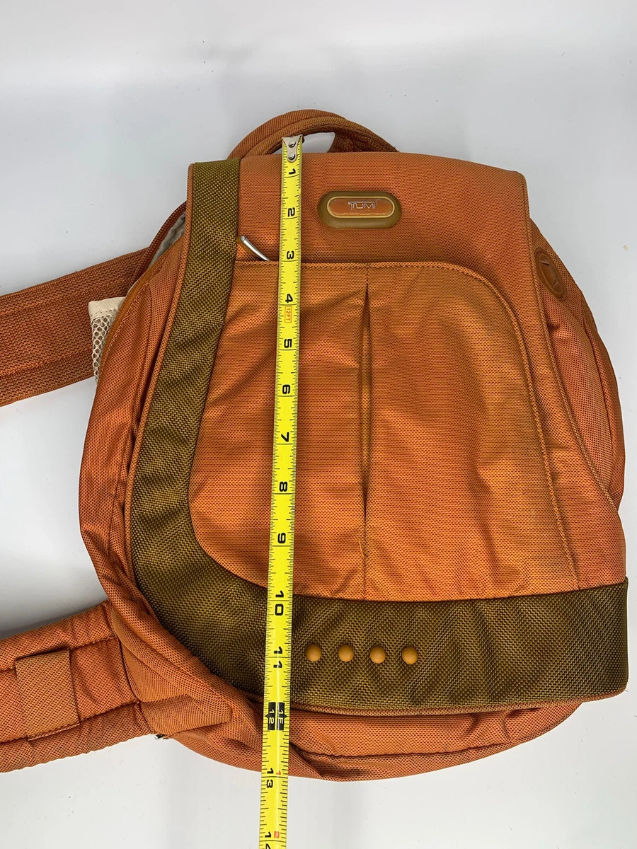 Tumi orange bag cheap