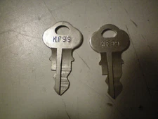 EVINRUDE/JOHNSON/OMC QUANTITY TWO OF #501614 KF99  IGNITION KEYS,  FREE FREIGHT