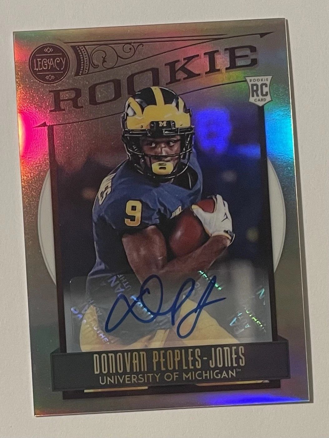 Donovan Peoples-Jones Panini Legacy #168 Premium Edition-Silver