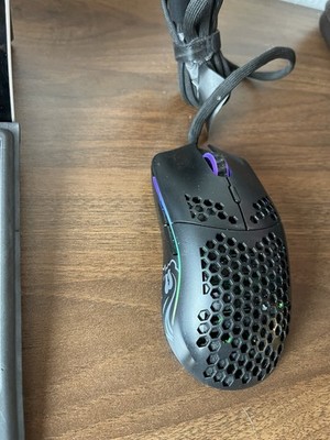 Glorious PC Gaming Race Model O Matte Black Wired Optical Gaming Mouse LED