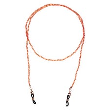 Eyeglass Chains for Women Acrylic Eyeglass Holder Chains for Glasses Amber Color