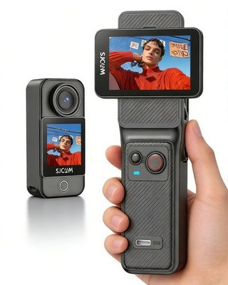 SJCAM C400 Handheld Pocket Camera 4K Vlogging Camera for YouTube Live Streaming