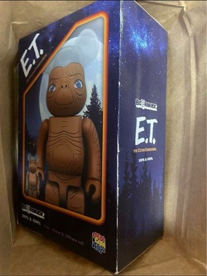 NEU MEDICOM SPIELZEUG BE@RBRICK E.T. 100% & 400% Steven Spielberg aus Japan DDP
