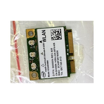 Intel Centrino Ultimate-N 6300 633ANHMW WLAN Mini PCIe 450Mbps Dell 04W00N