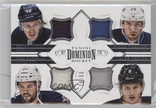2013 Dominion Quad Jerseys 38/50 Bryan Little Blake Wheeler Eric Tangradi 0i5j