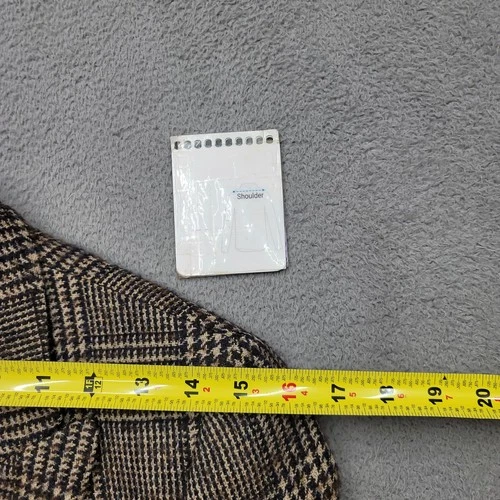 Officine Generale Manon Jacket Blazer Mens Small ( 36"Waist) Houndstooth Wool image 19