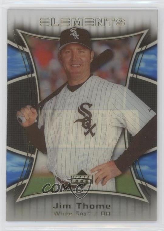 2007 Upper Deck Elements Jim Thome #94 HOF 02v3
