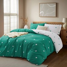Duvet Cover Set Reversible Quilt Covers Single Double King Size Bedding Sets
