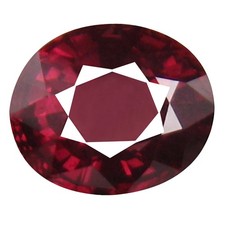 1.70 ct AAA Good-looking Oval Shape 7 x 6 mm Pinkish Red Rhodolite Garnet