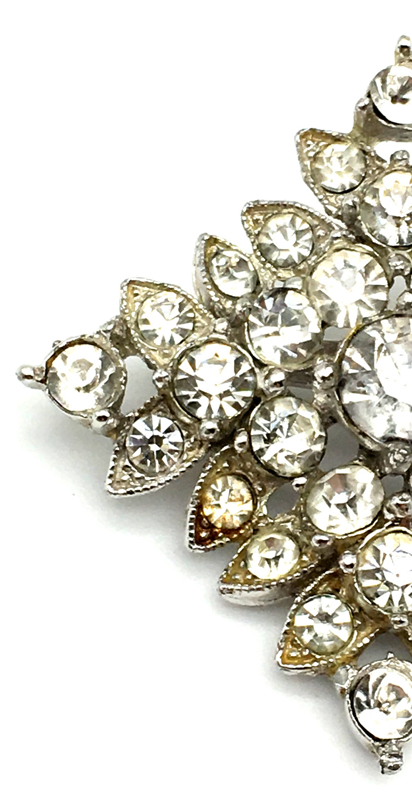 Vintage 1950's Henry Bogoff Signed Clear Rhinesto… - image 10