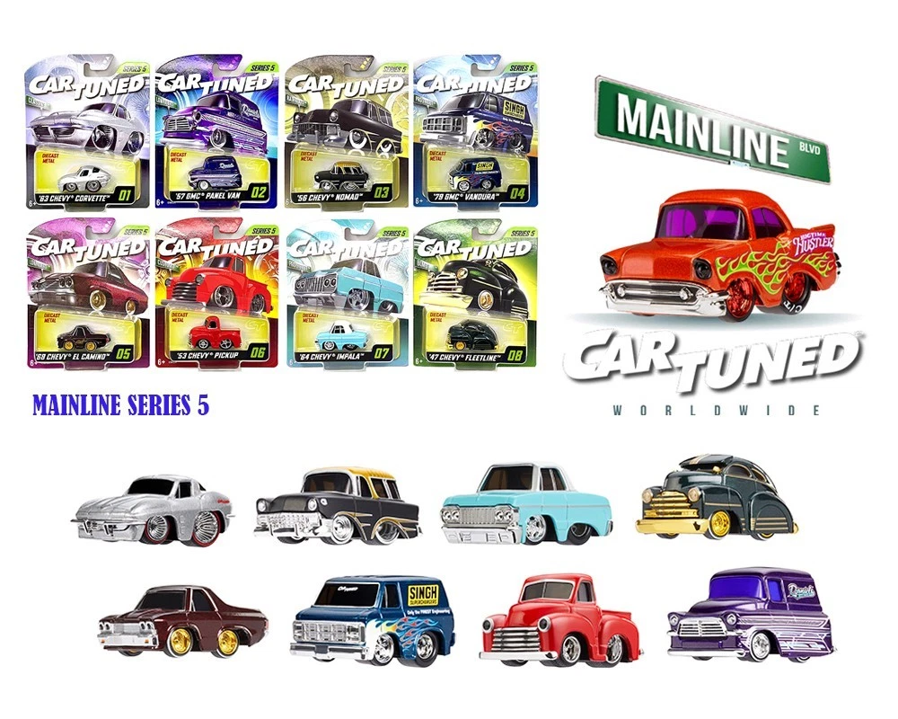 カー・チューンド 1:64 シリーズ8(メインライン・アソートメント 2025) s-l1200.webp