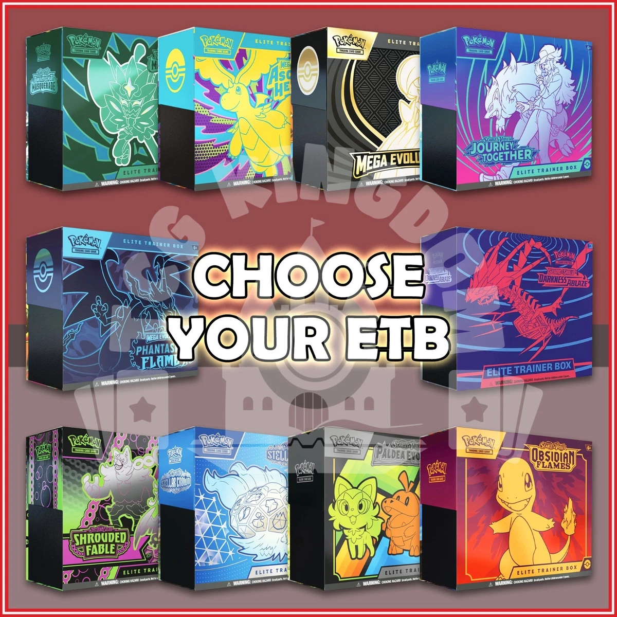 Pokémon TCG Brilliant Stars Collectible Card Game Sealed Boxes for