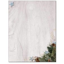 Rustic Pine Letterhead Laser  Inkjet Printer Paper 25 Sheets