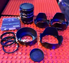 Canon EF/EFS Accessories Lot Of 10. Extension Tubes Hoods Adaptor Rings