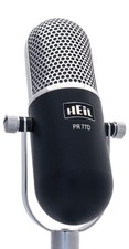 Heil PR77D Black Deco Series Dynamic Microphone with PR40 Element