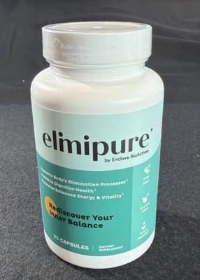 Elimipure Inner Balance Intestinal Colon Flush Supplement, Vegan New Ex 09/2027