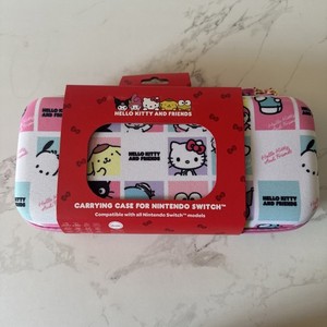 Hello Kitty & Friends Nintendo Switch Carrying Case Sanrio Pink Sonix NEW