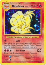Lightly Played, English Pokemon Holo Ninetales - 15/108 - Holo Rare XY - Evoluti