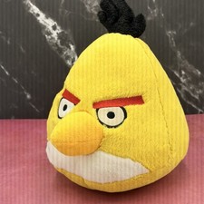 10" Angry Birds Chuck Yellow Bird Plush Stuffed Animals Toy 2010 Commonwealth