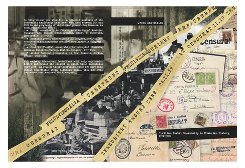 NEW 1914-1928 Censorship in Romania 560 p. Austria Hungary Germany Russia France