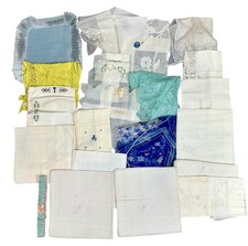 Lot of Vintage Brodie, Madeira etc. Handkerchiefs Embroidered