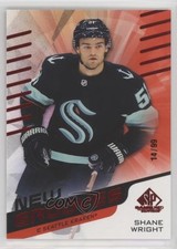 2022 Upper Deck SP Game Used New Grooves Red 14/99 Shane Wright #NG-13 Rookie RC