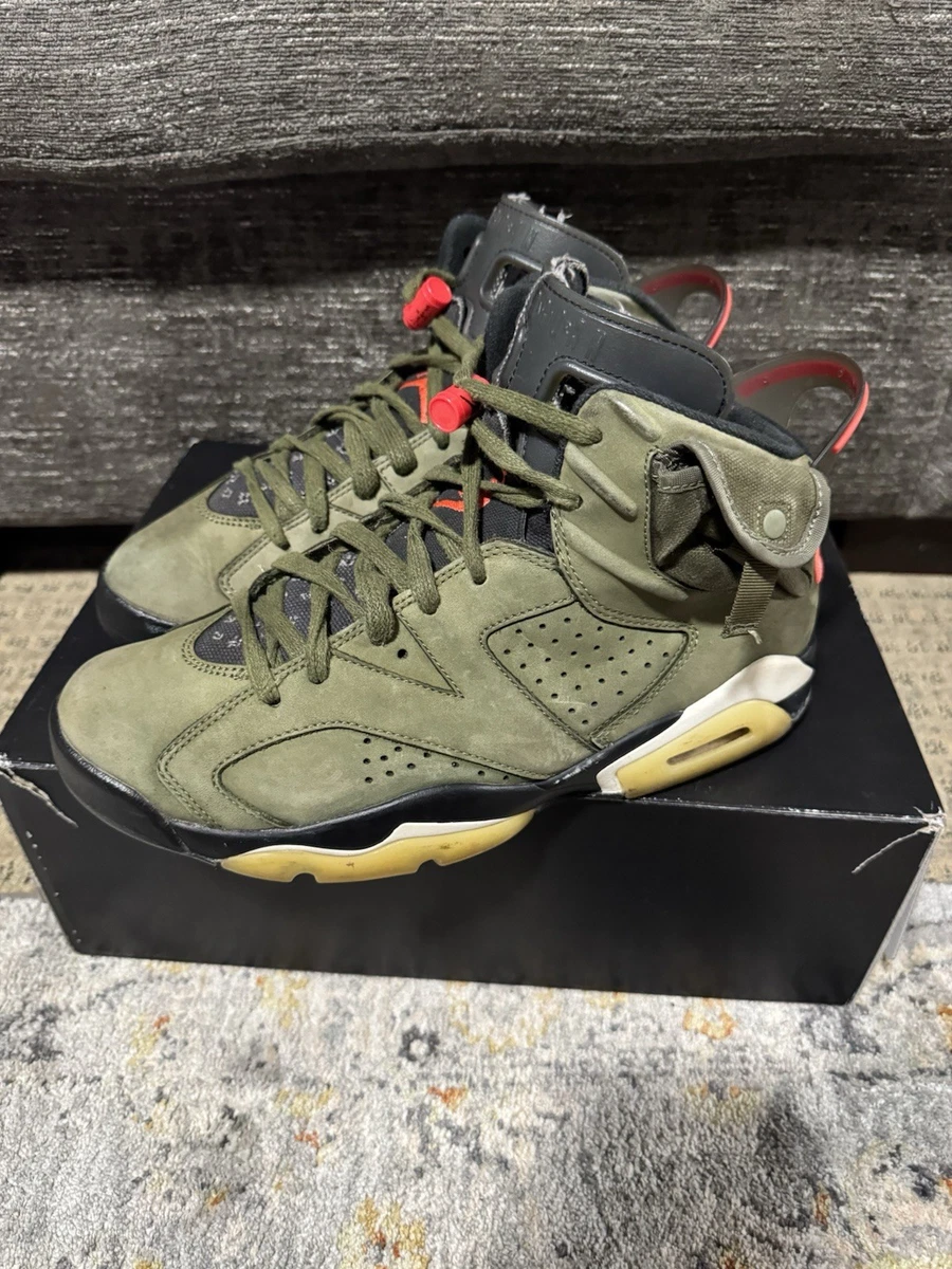 Las mejores ofertas en Jordan 6 Retro x Travis Scott Mid Olive | eBay