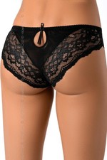 Rebel Romance AXAMI Zaina Lace Bikini Briefs Keyhole Back