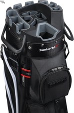 Founders Club 4th Generation Tour Series Club Lock Organizer Golf Cart Bag,Black