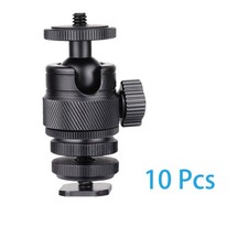 10Pcs Mini Ball Head Camera Tripod Head Adapter Tripod Stand Ballhead Mount