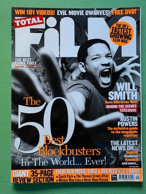TOTAL FILM mag September-1999 WILL SMITH Mike Myers Patricia Arquette Hitchcock